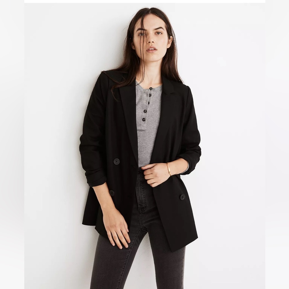 Madewell Caldwell Double-Breasted Blazer MA637